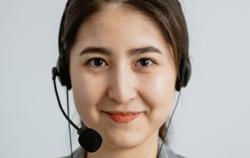 A professional providing medication assisted treatment online