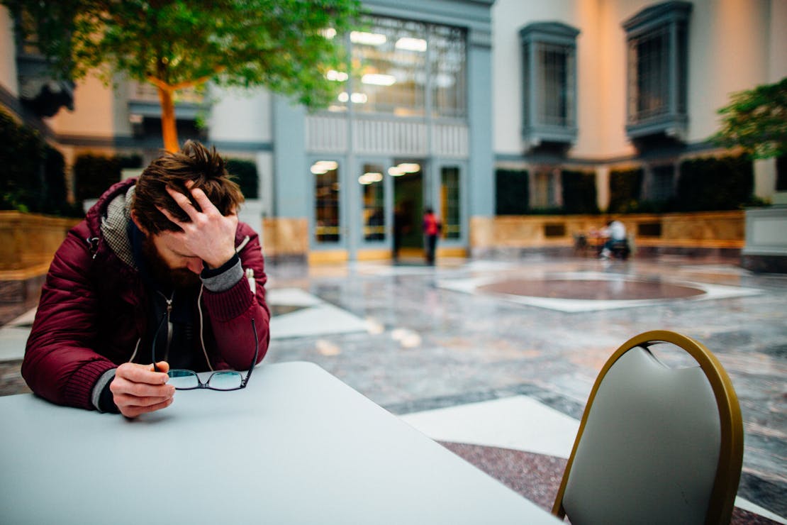a man having Bipolar Depressive Episodes